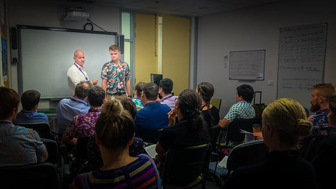 Brachial plexus teaching session with the Orthopaedic Department at Cairns Base Hospital