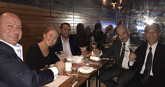 At the SESA scientific meeting in Melbourne, November 2014