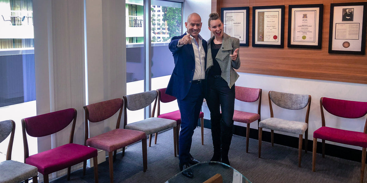 The new office at Brisbane Private Hospital
