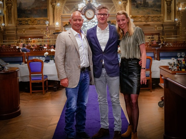 Meeting Dr Bart-Jan Veen and his wife