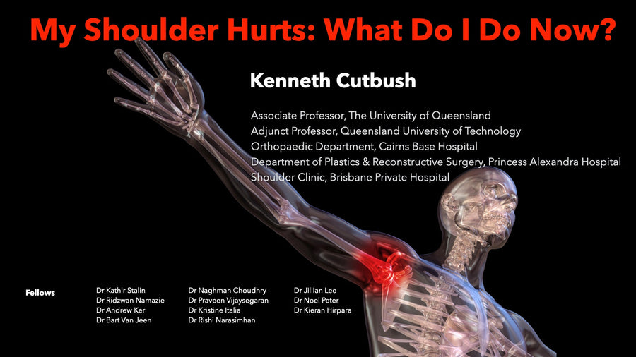 Presentation on common painful shoulder disorders at the Brisbane Private Hospital Education Day