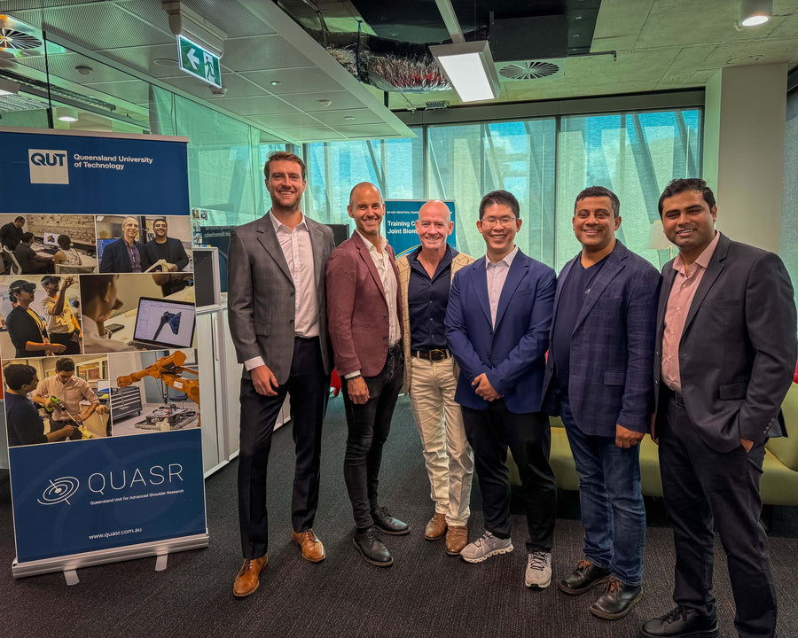 Dr Radhakrishna Kantanavar completing his Brisbane Shoulder Fellowship and QUASR observership