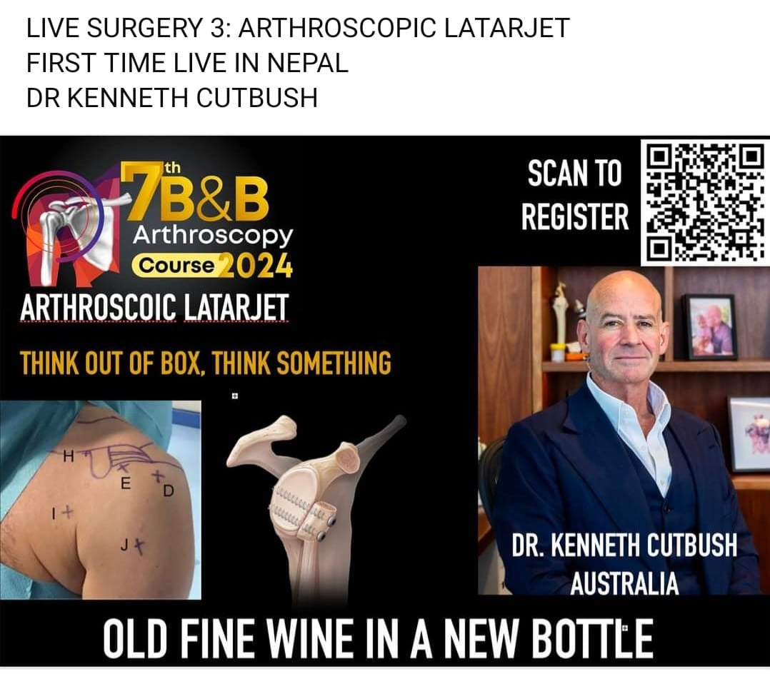 The 7th B&B Arthroscopy Course 2024 in Kathmandu