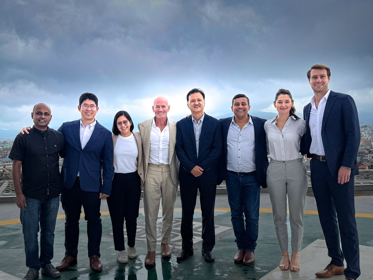 The Brisbane Shoulder Fellowship group in Kathmandu, Nepal