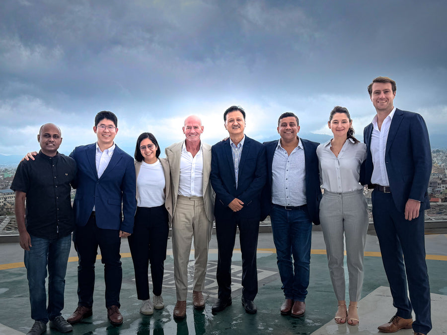 The Brisbane Shoulder Fellowship group in Kathmandu, Nepal