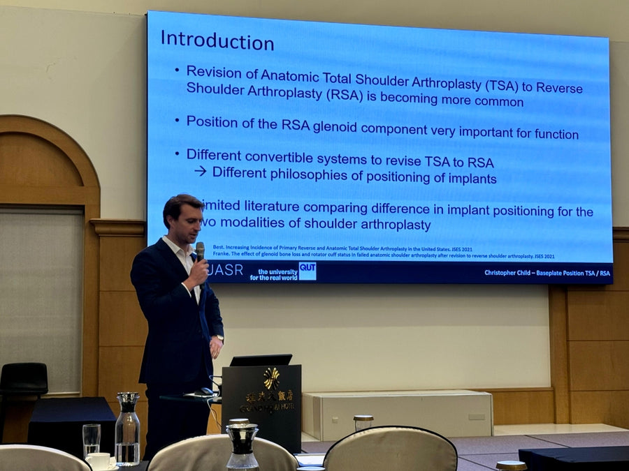 Dr Christopher Child presenting at ACASEA in Taiwan