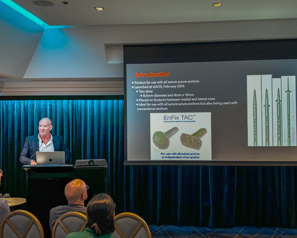 Presenting experience with the Tetrous implant for rotator cuff repairs