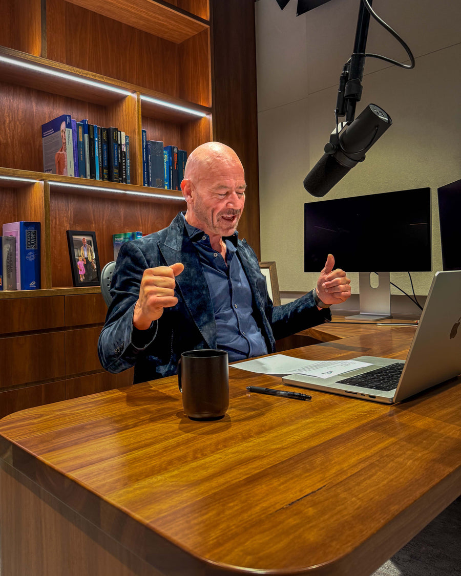 Recording episode 3 of the AOA MSK Connect podcast