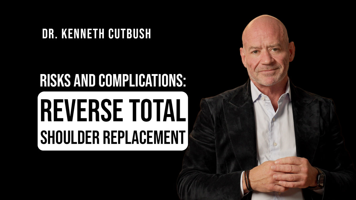 Dr Kenneth Cutbush discussing the risks and complications of reverse total shoulder replacement